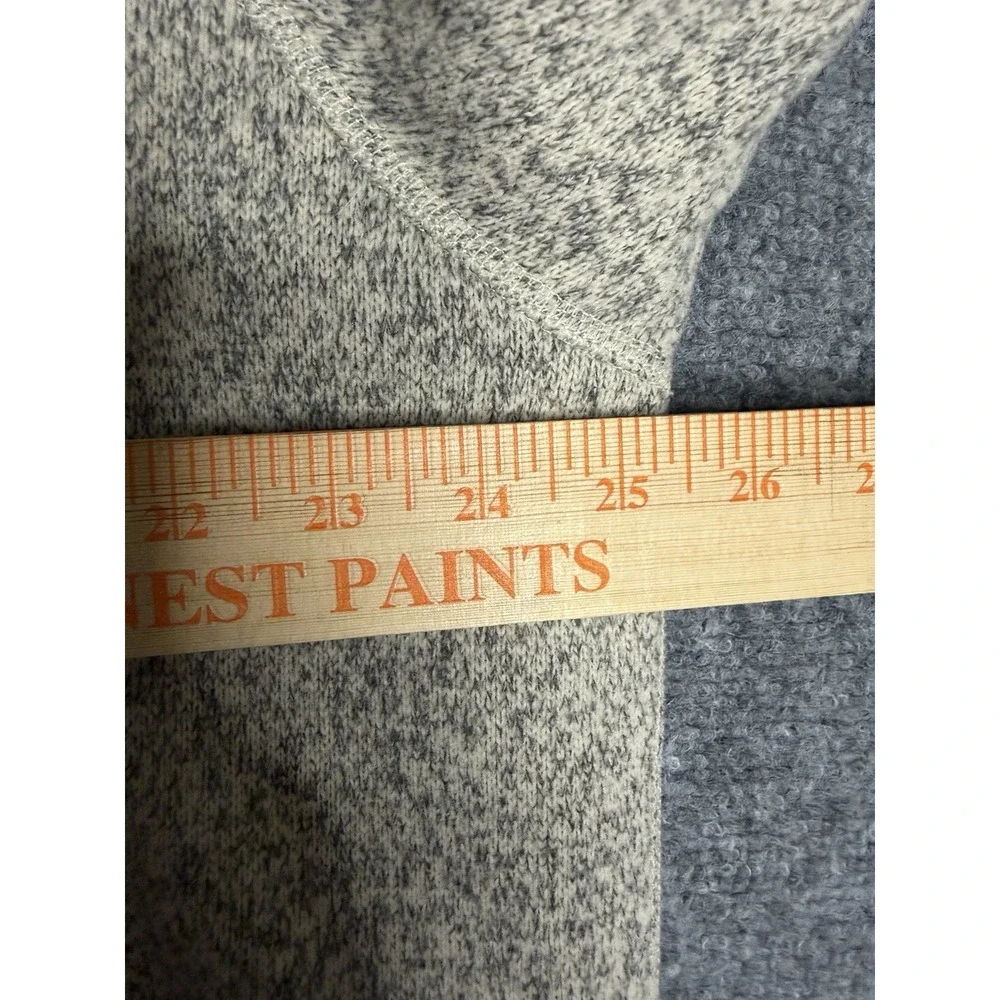 Men's The North Face Gordon Lyons 1/4 Zip Pull Over Sweater Size XL Gray